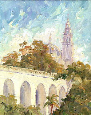 "Cabrillo Bridge View" by Joan Boyer